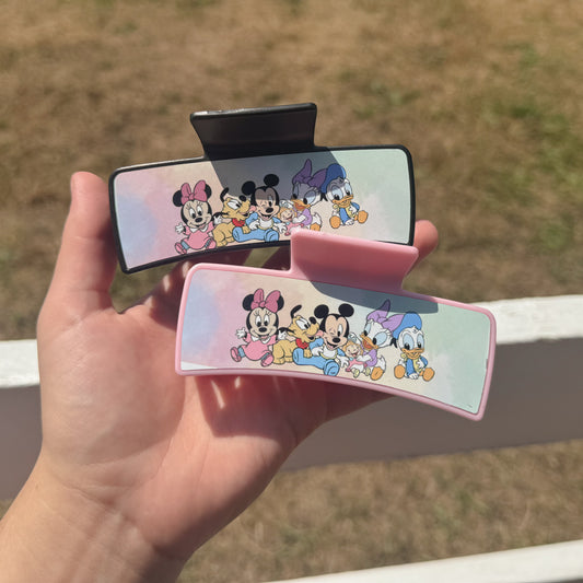 Pastel Babies Hair Clip