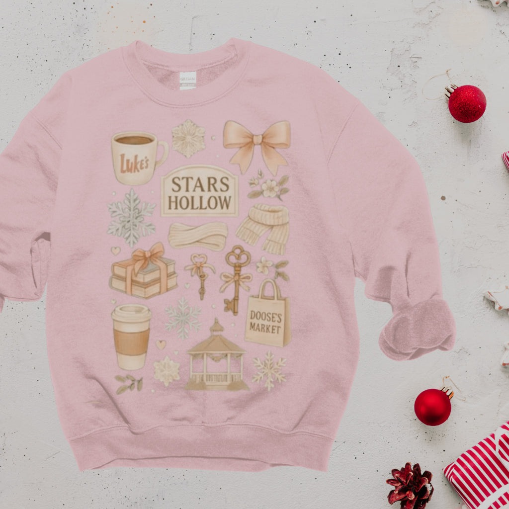 Stars Hollow Gilmore Girls Holiday Crewneck