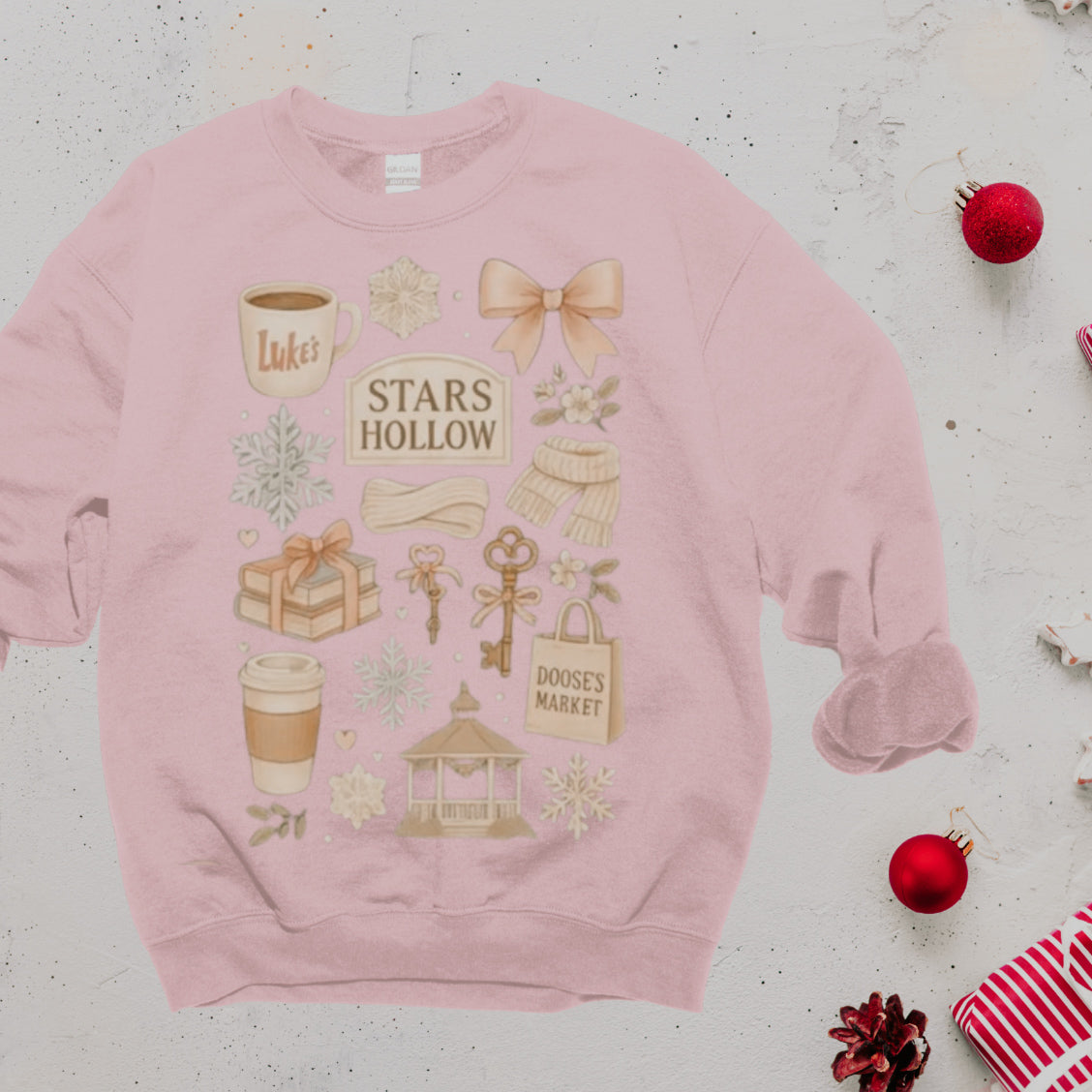 Stars Hollow Gilmore Girls Holiday Crewneck