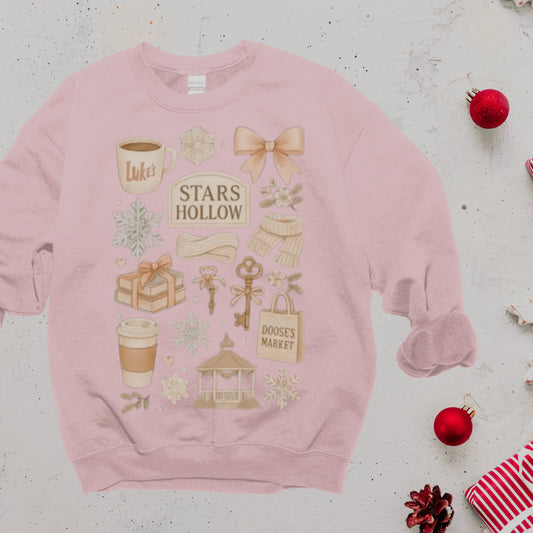 Stars Hollow Gilmore Girls Holiday Crewneck