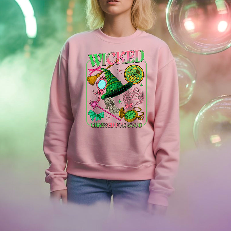 Changed for Good Vintage Collage Crewneck