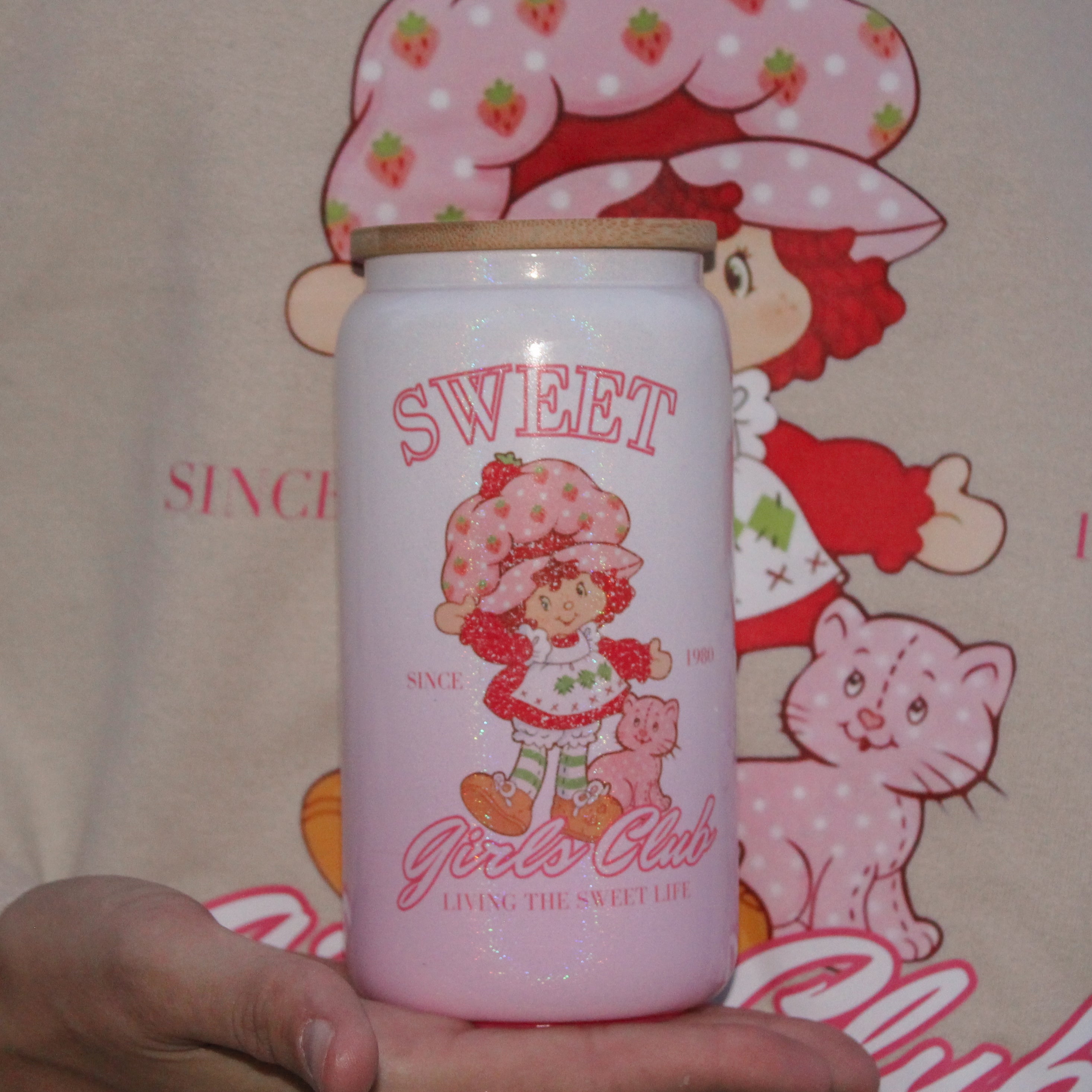 Sweet Girls Club Glass Cup