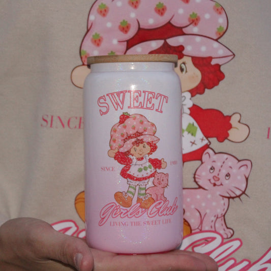 Sweet Girls Club Glass Cup