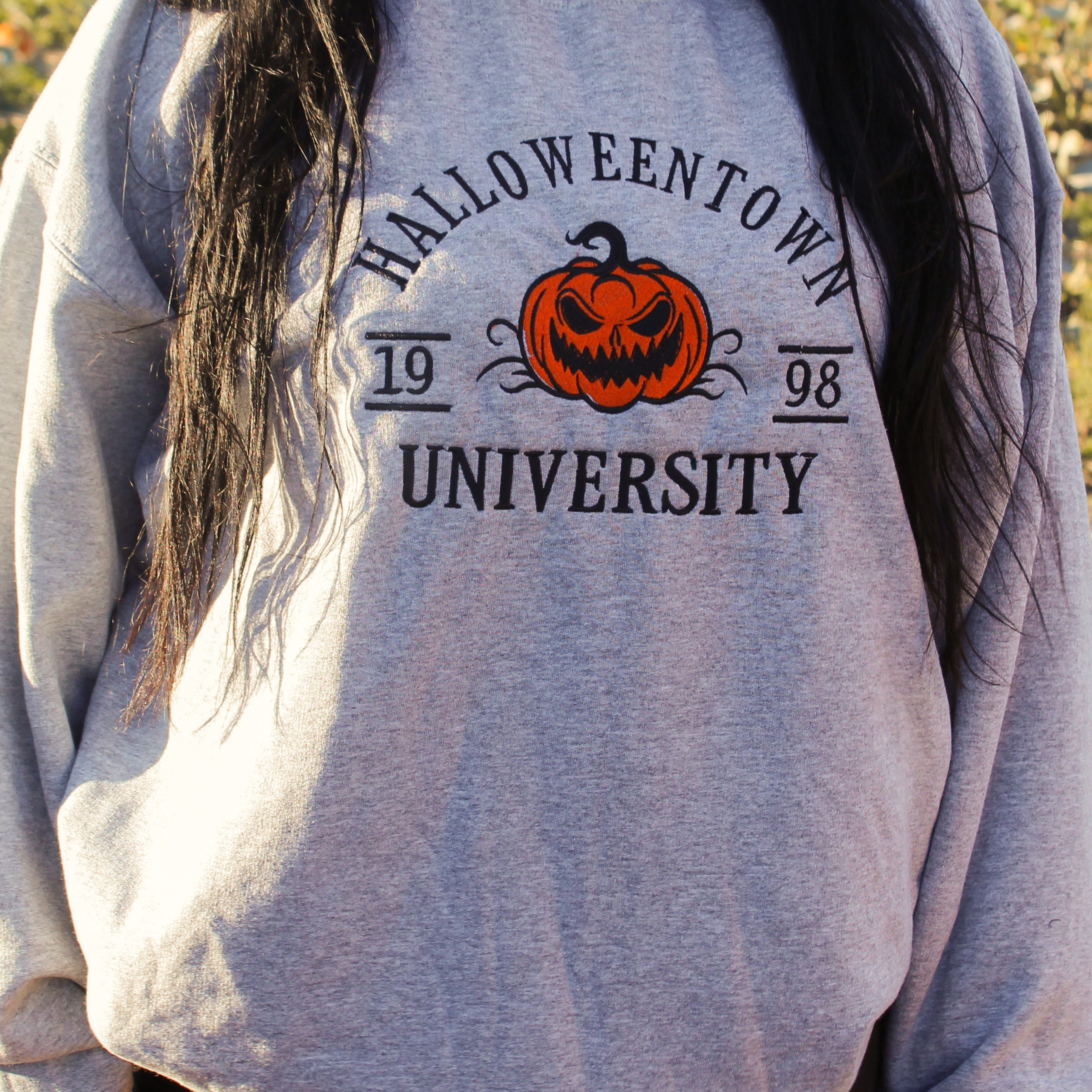 Embroidery Halloweentown University Crewneck