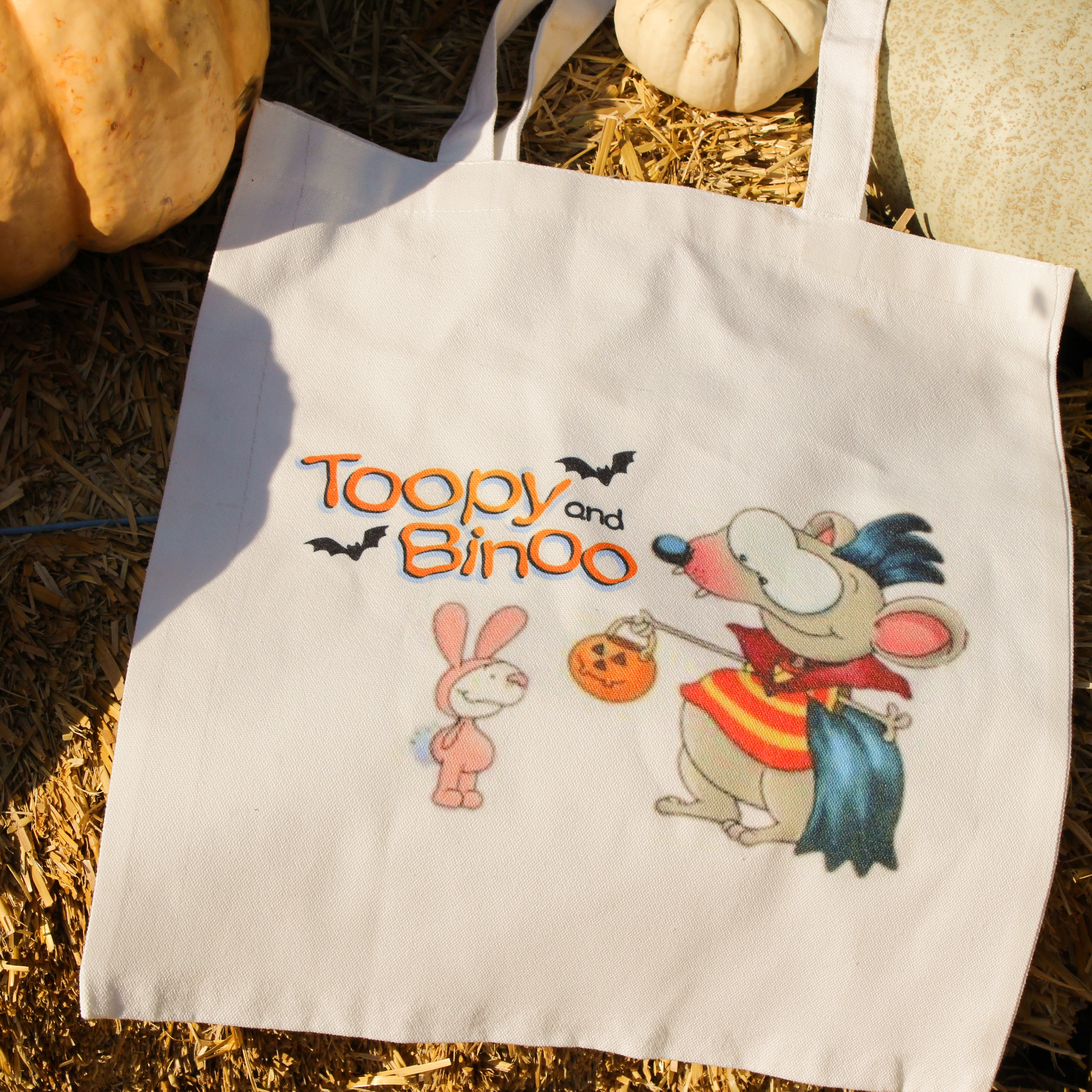 Toopy & Binoo Halloween Trick-or-Treat Tote Bag