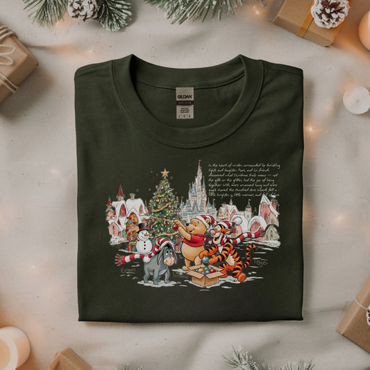 Honey Bear Christmas Sweatshirt