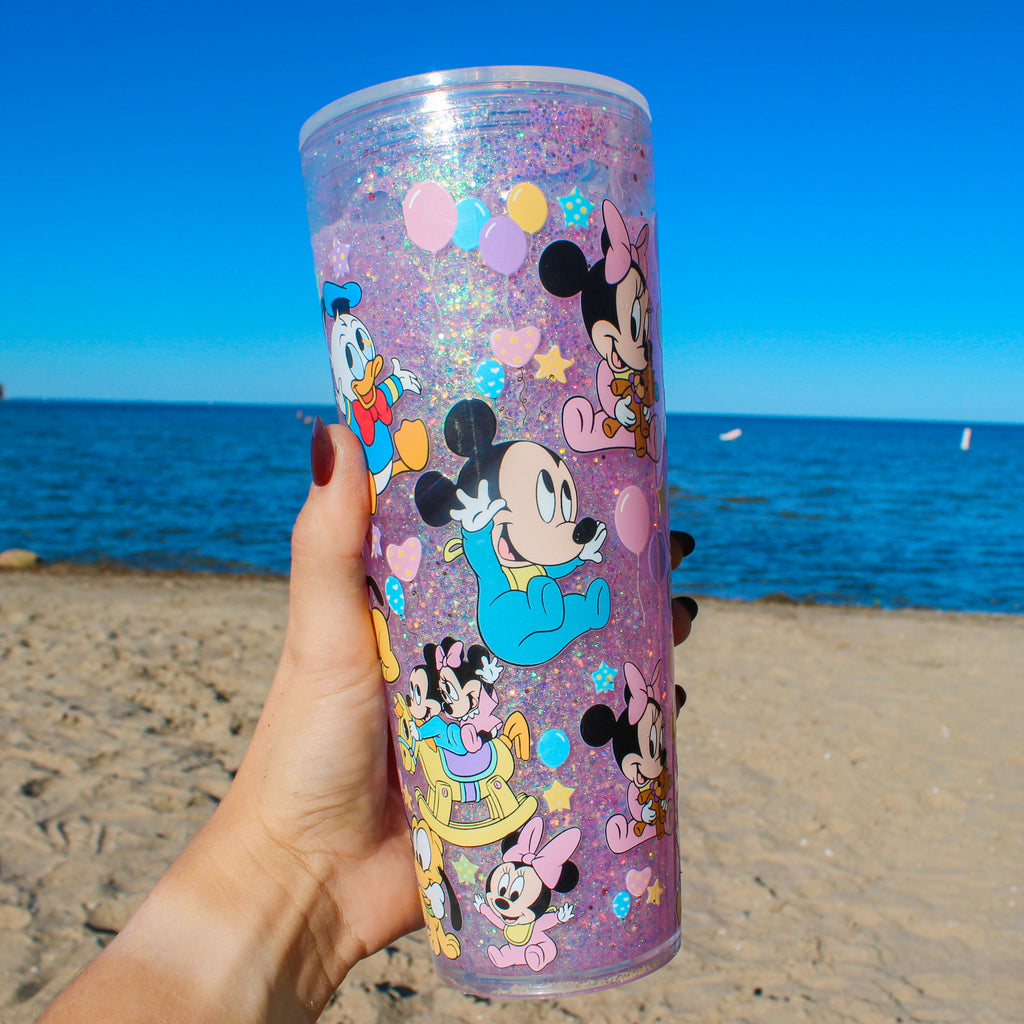 Sparkle Pals Glitter Tumbler