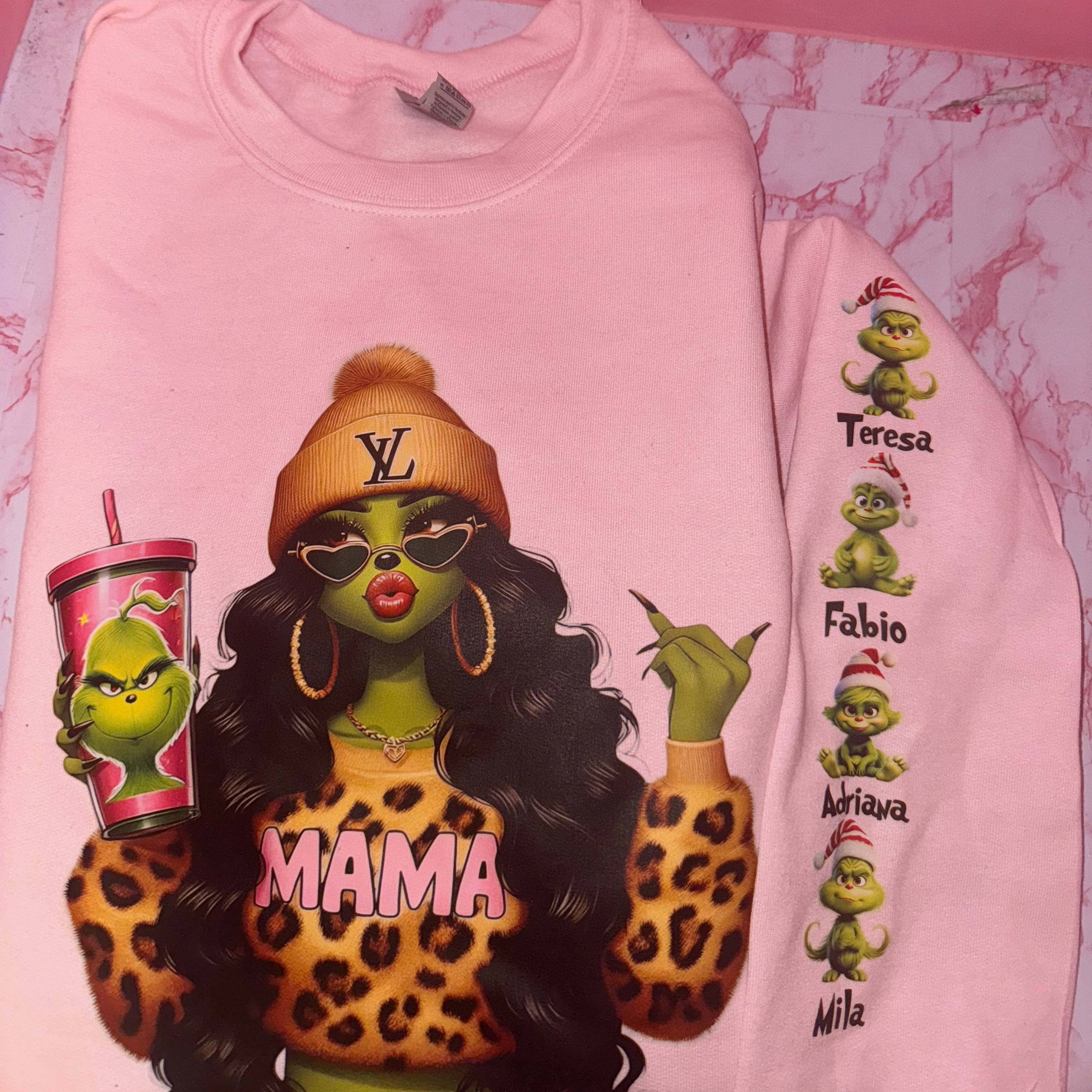 Sassy Holiday Mama Crewneck