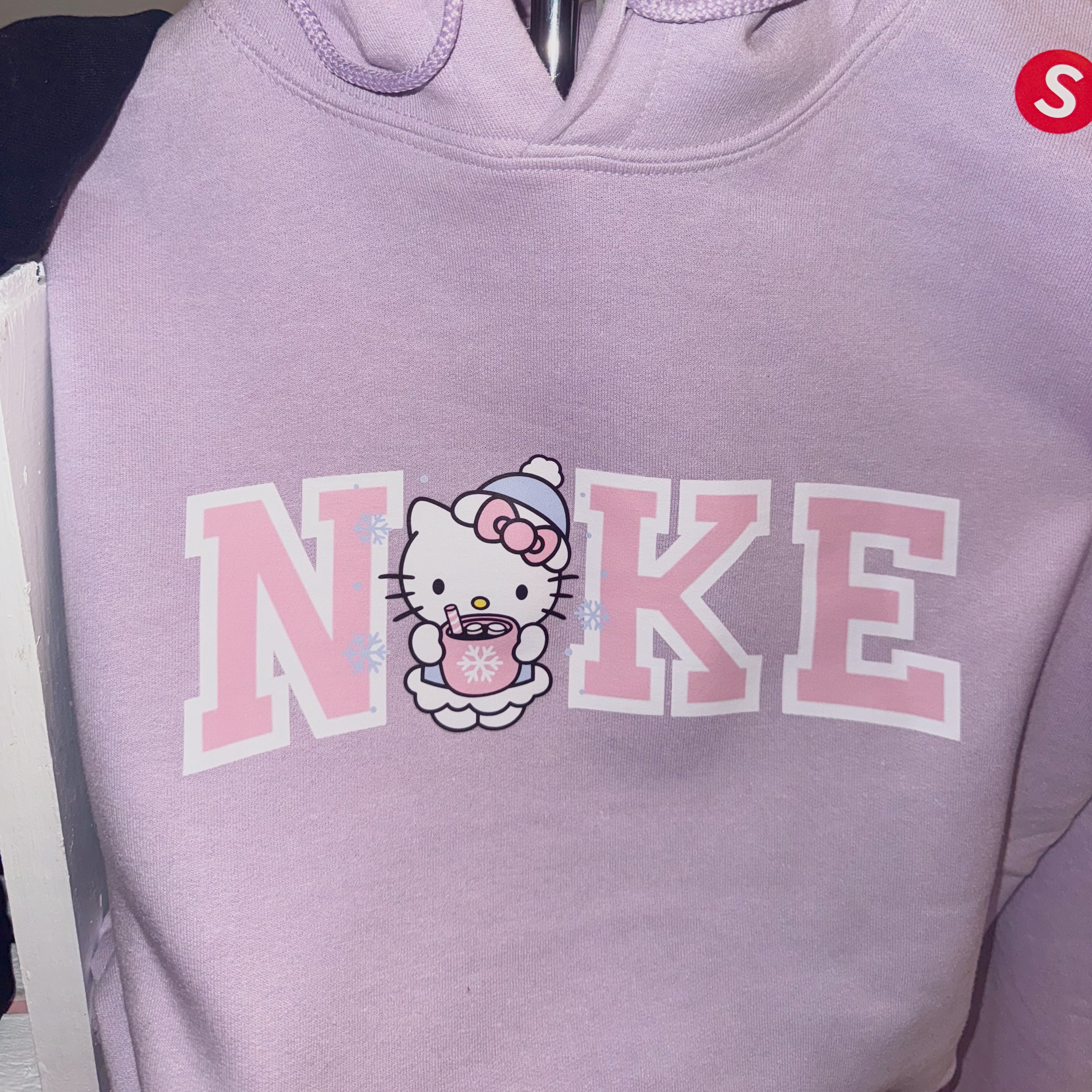Pastel Winter Kitty Hoodie