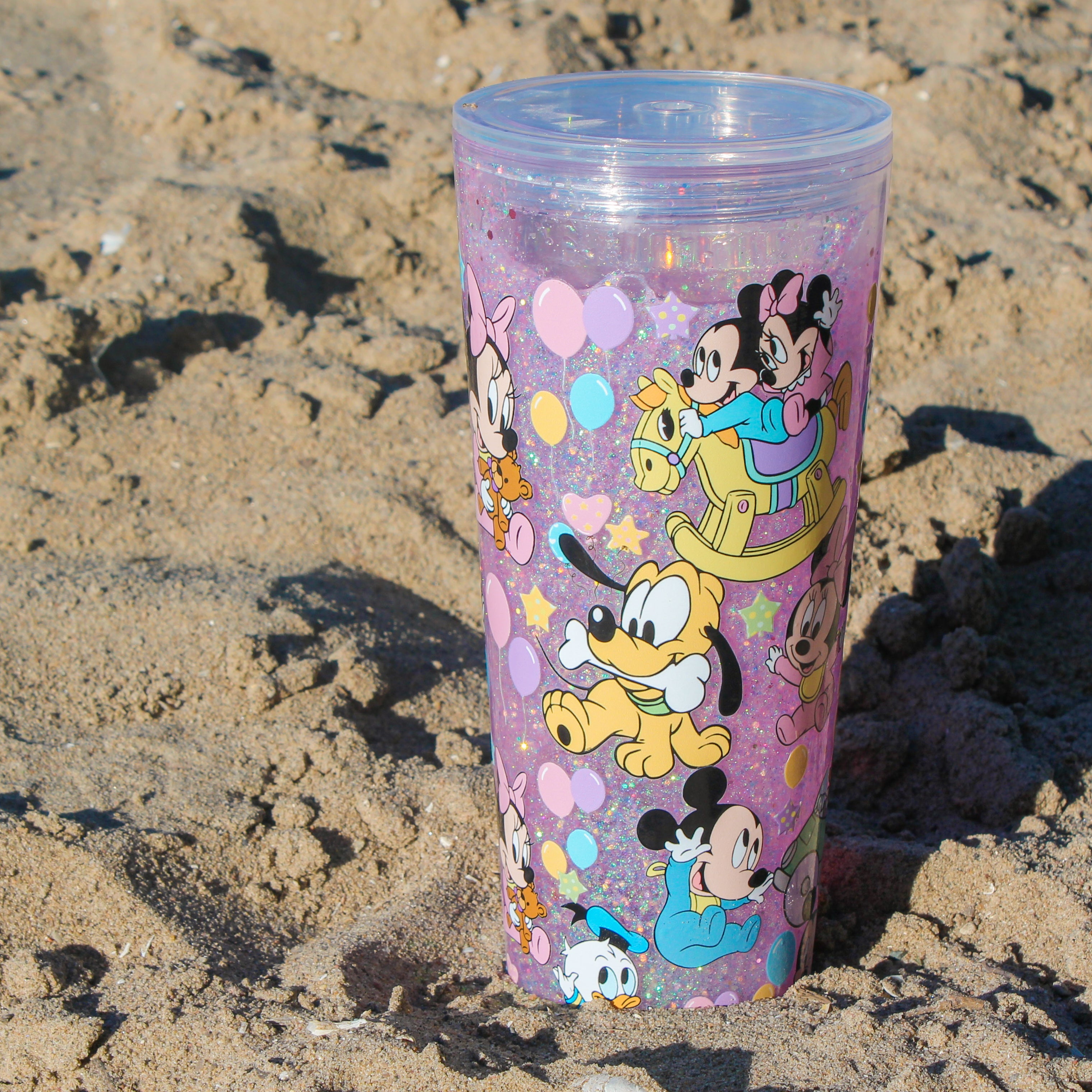 Sparkle Pals Glitter Tumbler