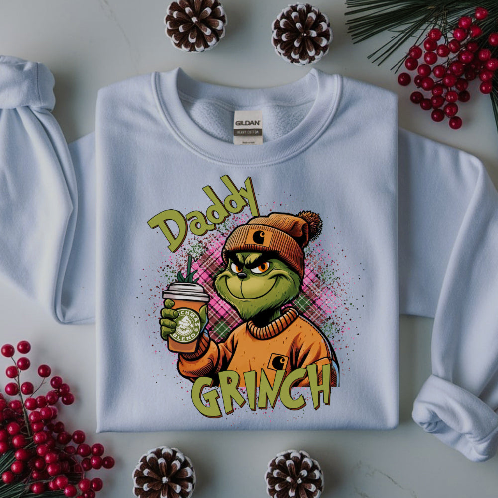 Daddy Grinch Christmas Sweatshirt