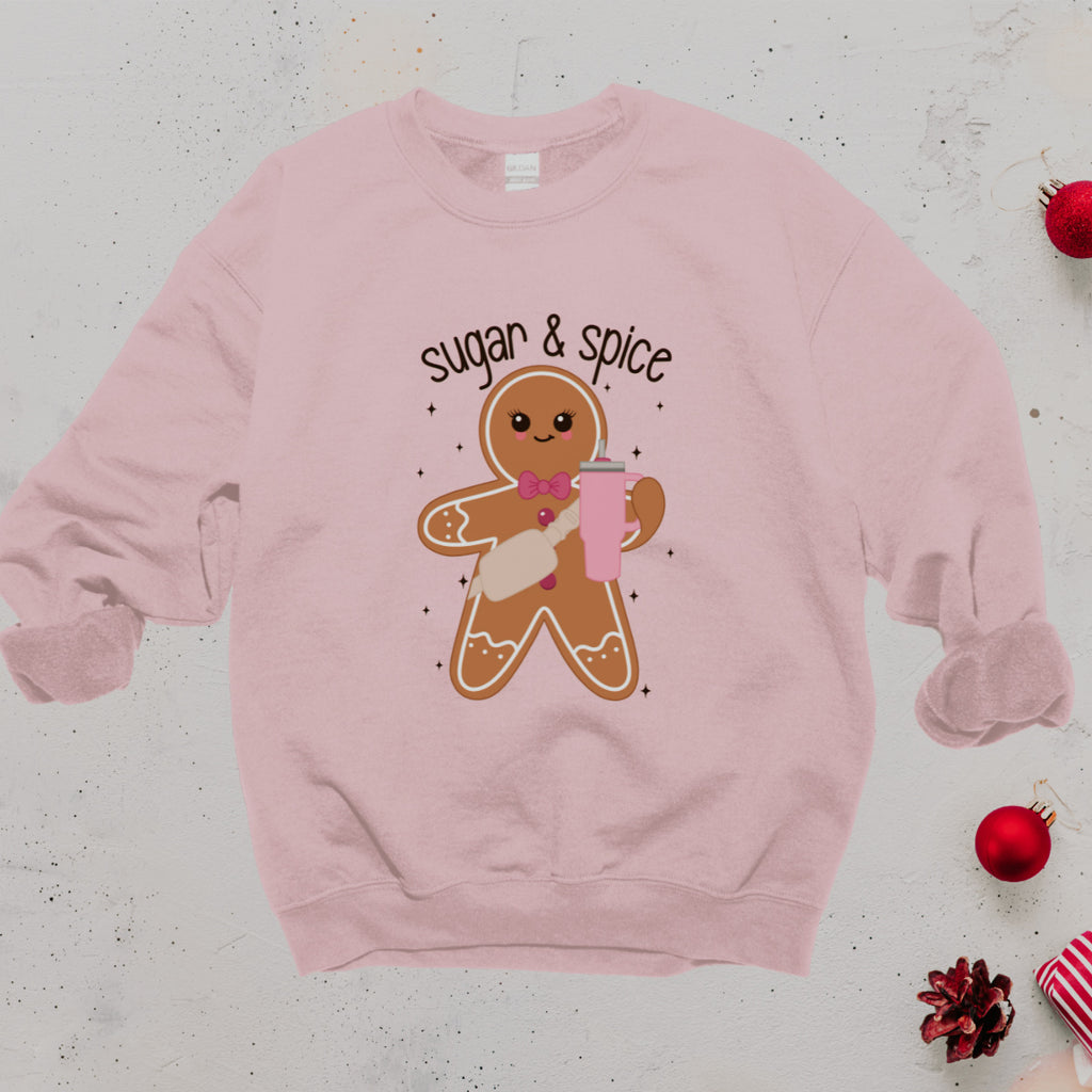 Sugar & Spice Gingerbread Christmas Sweatshirt
