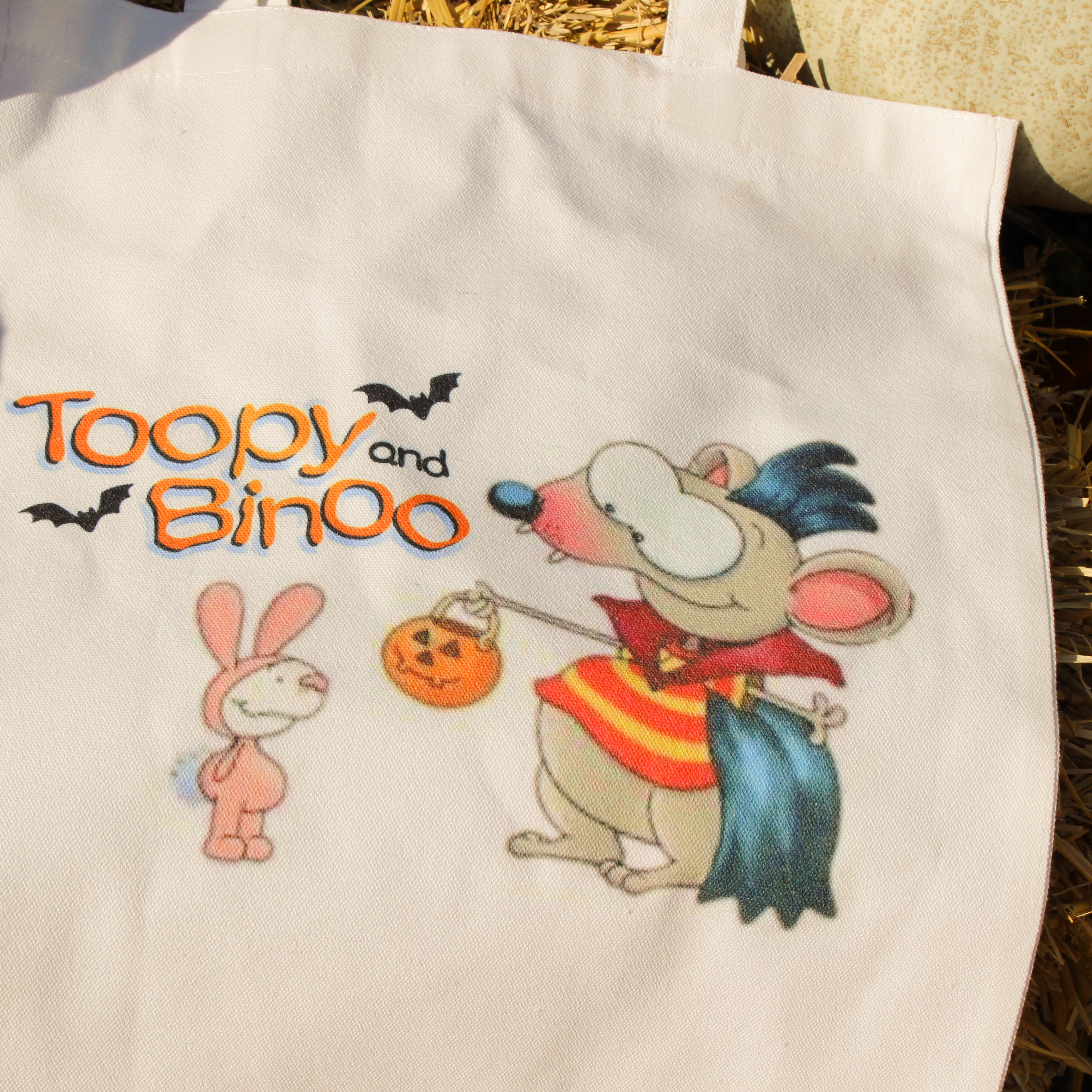 Toopy & Binoo Halloween Trick-or-Treat Tote Bag