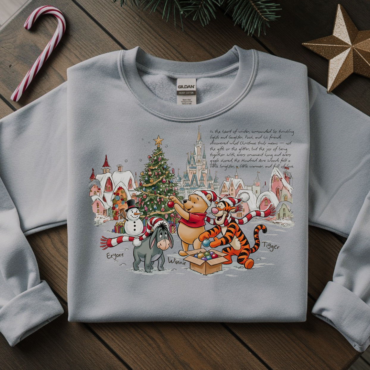 Honey Bear Christmas Sweatshirt