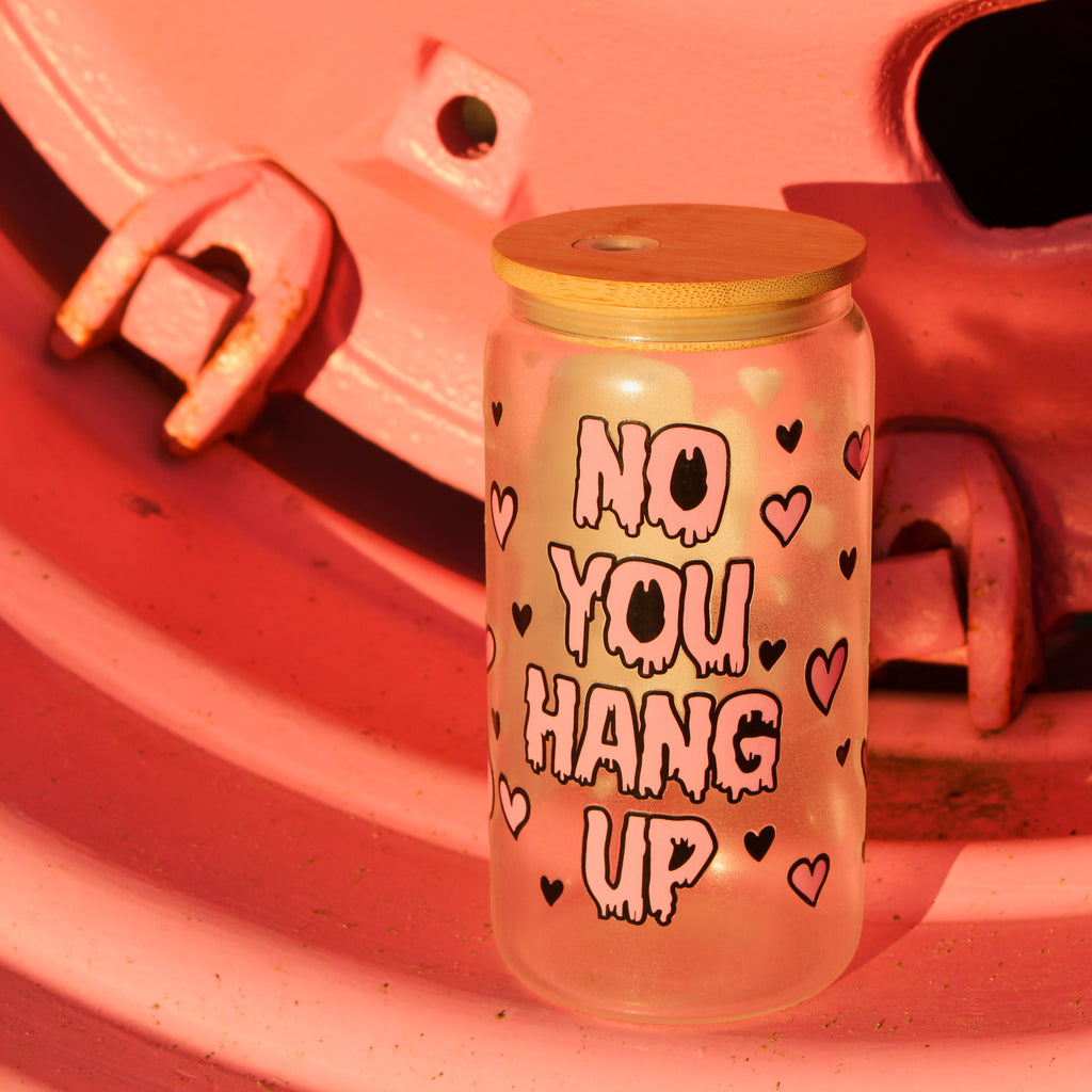 Spooky Call Glass Can