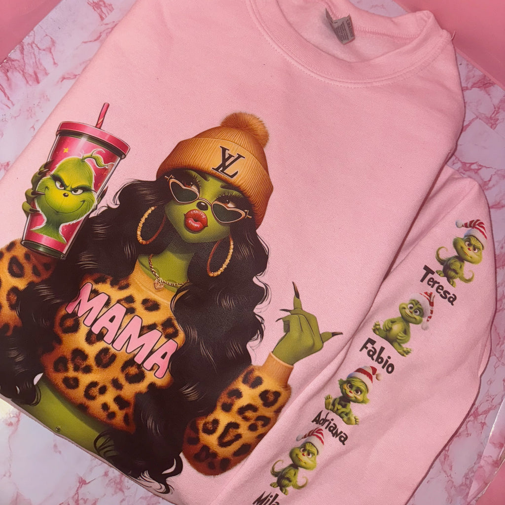 Sassy Holiday Mama Crewneck